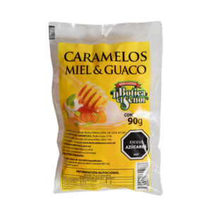 CARAMELOS MIEL Y GUACO 90 GR