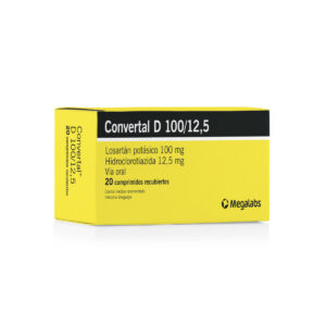 CONVERTAL D 100/12.5 MG 20 COMP