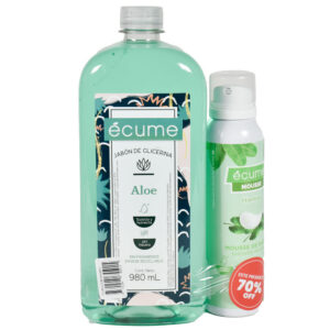 ECUME JABON GLICERINA ALOE 980 ML