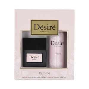 DESIRE FEMME EDT 50 ML+DEO AERO 150