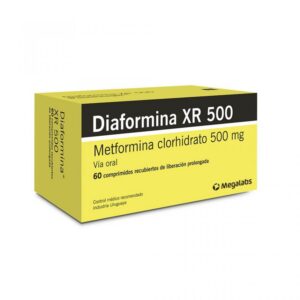 DIAFORMINA XR 500 MG 60 COMP