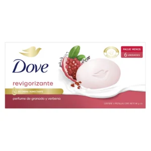 DOVE JABON GRANADA REVIGOR 90 GR 6 UN