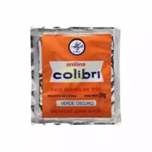 COLIBRI FRIO VERDE OSCURO 828