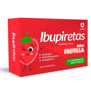 IBUPIRETAS 10 COMP MASTICABLES