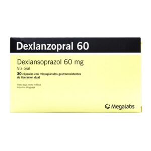 DEXLANZOPRAL 60 MG 30 CAP