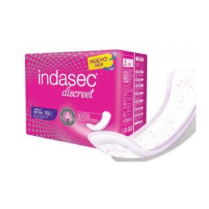 INDASEC TOALLA EXTRA DISCREET 10 UNID
