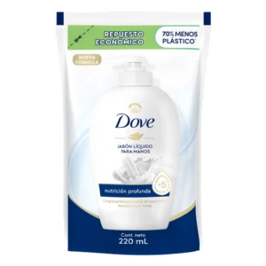 DOVE JABON LIQ NUTRICION PROF 220 ML DP