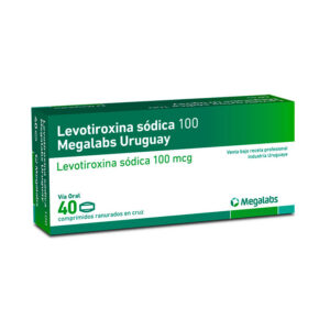 LEVOTIROXINA 100 MCG 40 COMP