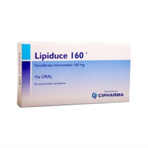 LIPIDUCE 160 MG 30 COMP