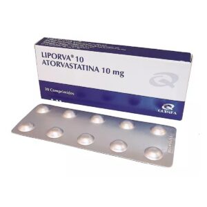 LIPORVA 10 MG 30 COMP