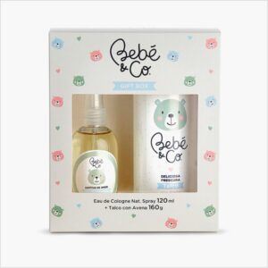 BEBE & CO GOTITAS DE AMOR EDC 120+ TALCO