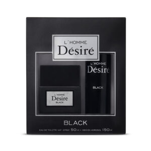 DESIRE BLACK HOMME EDT 50 ML +DESOD