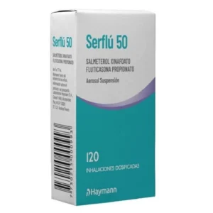 SERFLU AEROSOL 50 MG 120 DOSIS