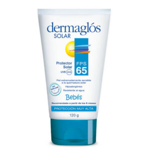 DERMAGLOS SOLAR BEBES FPS 65 CREMA 120