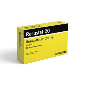 ROSUSTAT 20 MG 30 COMP