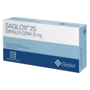 SAGLOX 25 MG 30 COMP