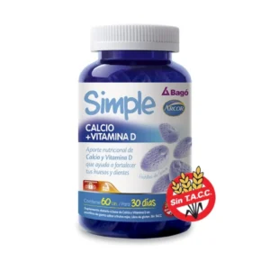 SIMPLE CALCIO Y VIT D FRASCO 60 UNID