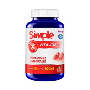 SIMPLE VITALIDAD FRASCO 60 UNID