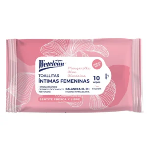 WETCLEAN TOALLAS HUMEDAS INTIMAS 10 UNID