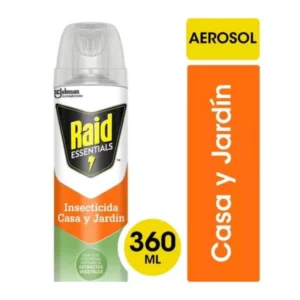 RAID AERO ESSENTIAL CASA/JARDIN 360 ML