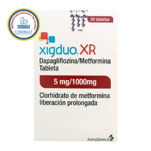 XIGDUO XR 5/1000 MG 56 COMP